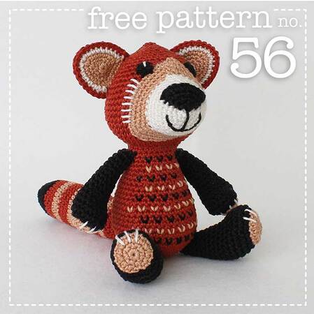 Picture of Crochet Red Panda