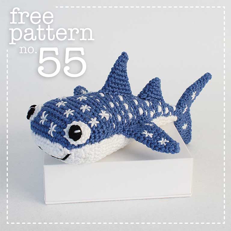 Picture of free crochet whale shark pattern
