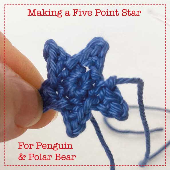 cover pic for making crochet star tutorial