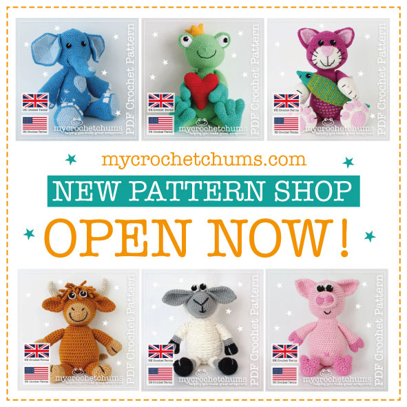 Picture for new crochet pattern shop - click to go to shop