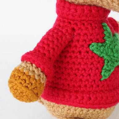 Picture of Crochet Reindeer Arm