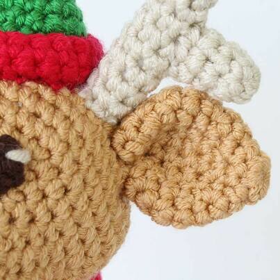 Picture of Crochet reindeer Ear
