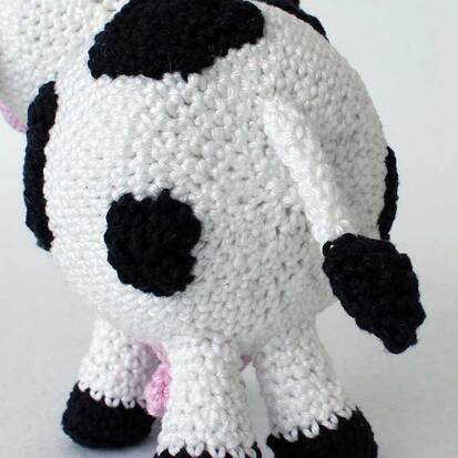 Picture of crochet Dairy Cow's Ear