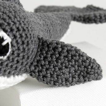 Picture of crochet big dolphin side fin