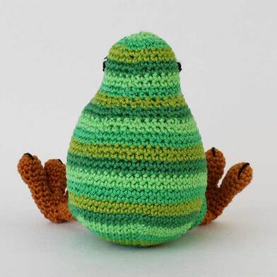 Picture of Crochet Kiwi - back view