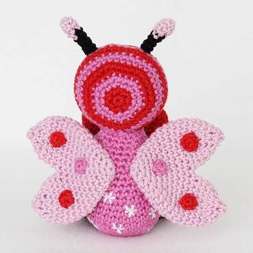Picture of Crochet Love Bug back view