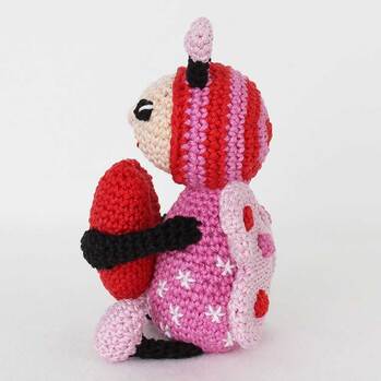 Picture of crochet Love Bug - Left side