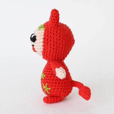Picture of Crochet Devil - left side
