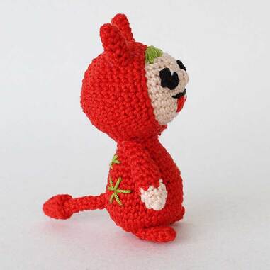 Picture of Crochet Devil - right side