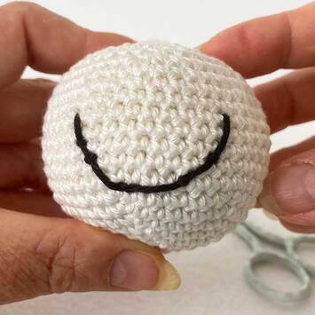 Picture of finished Amigurumi Smile - Fig 21