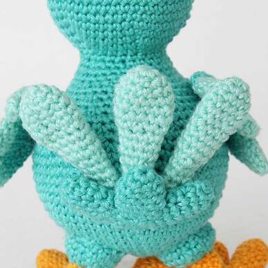 Picture of crochet Dodo Tail 