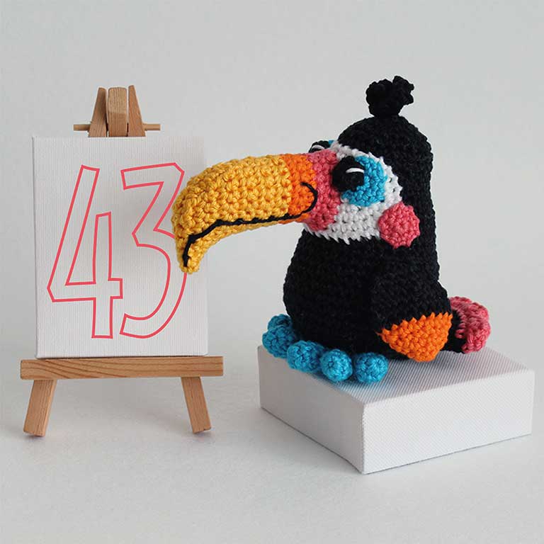 Picture of Free Crochet Toucan pattern